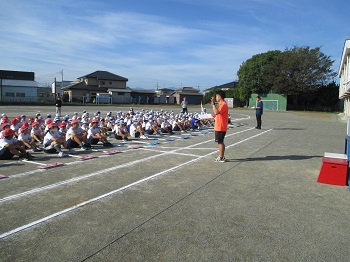 運動会練習１９日①