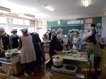 交流調理実習