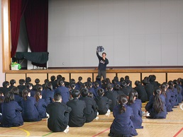 上級学校訪問に向けて