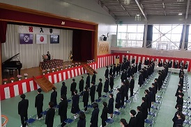 入学式「開会」