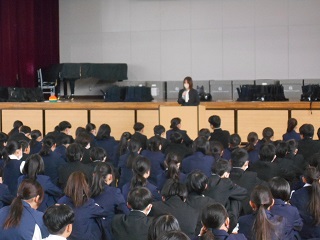 闇バイト防止講演会